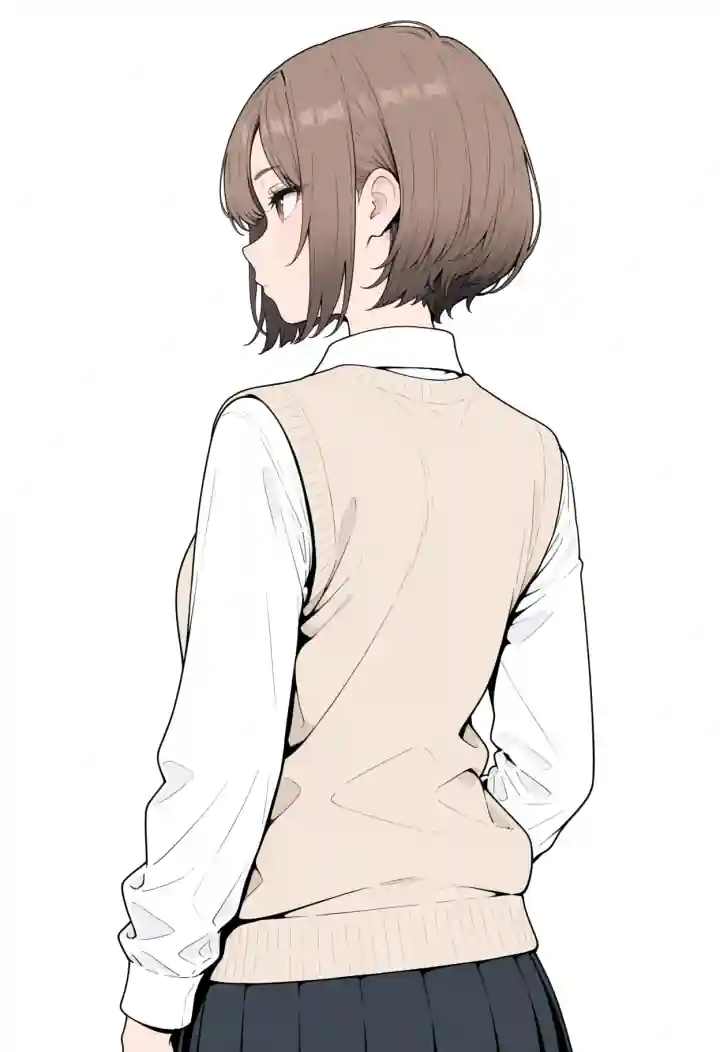 後ろから（from behind）