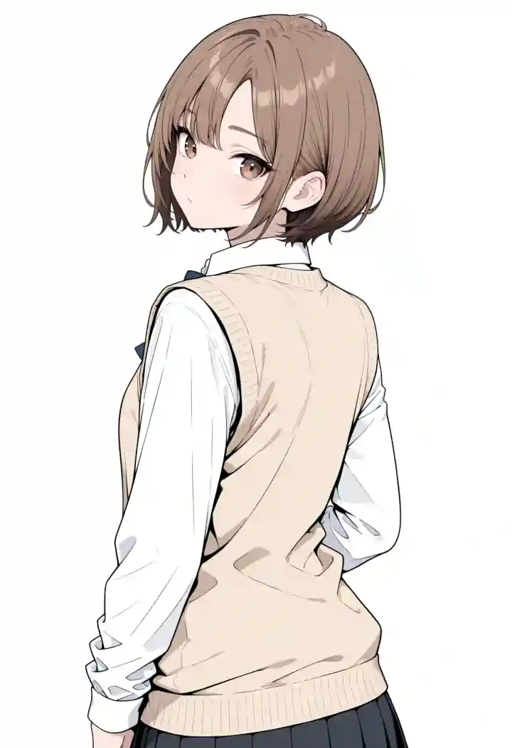 振り返る（looking back）