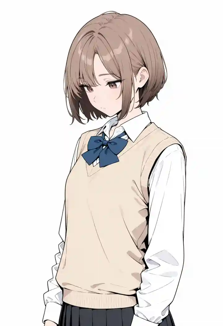 見下ろす（looking down）