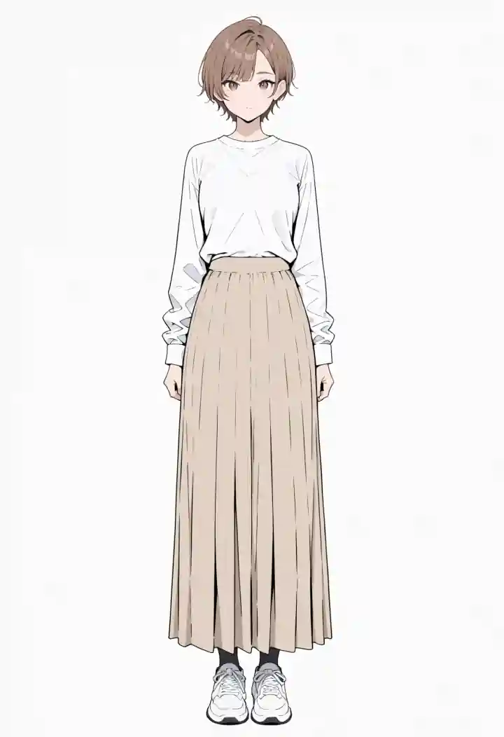 ロングスカート（long skirt）