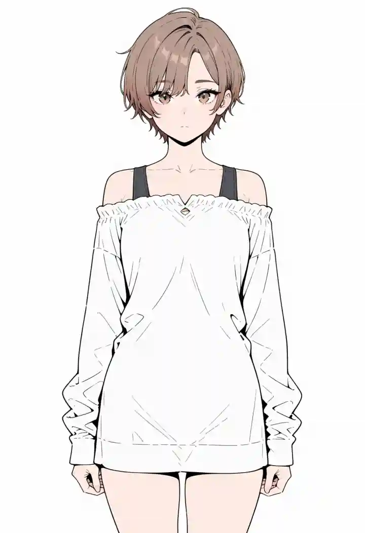 オフショルダー（off-shoulder shirt）