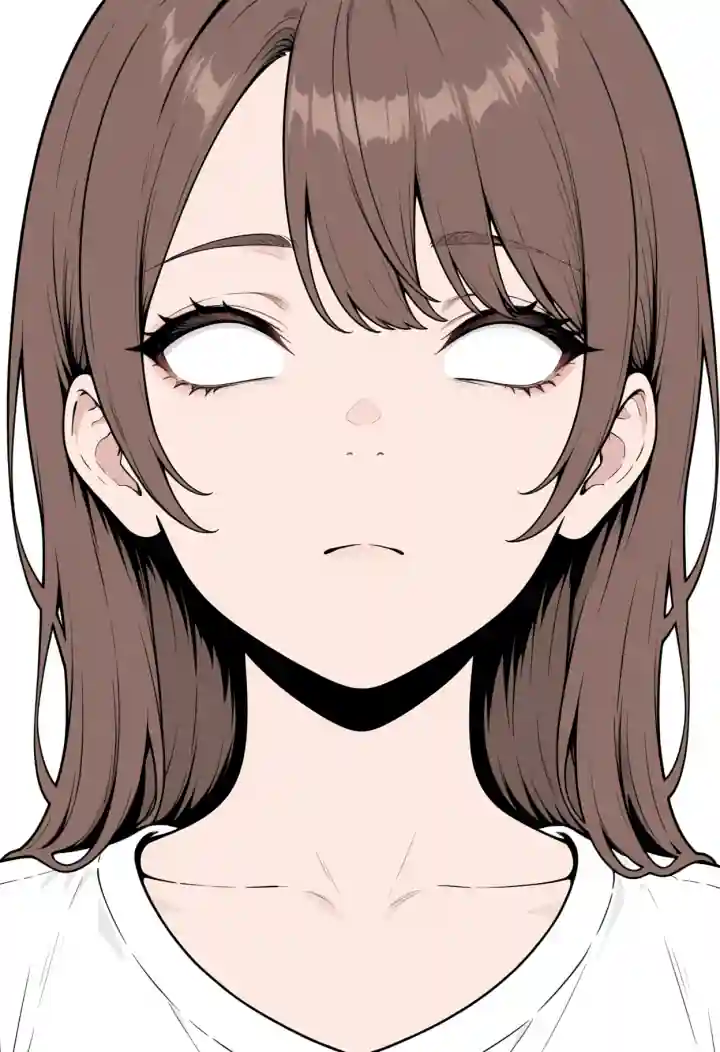 白目（blank eyes）