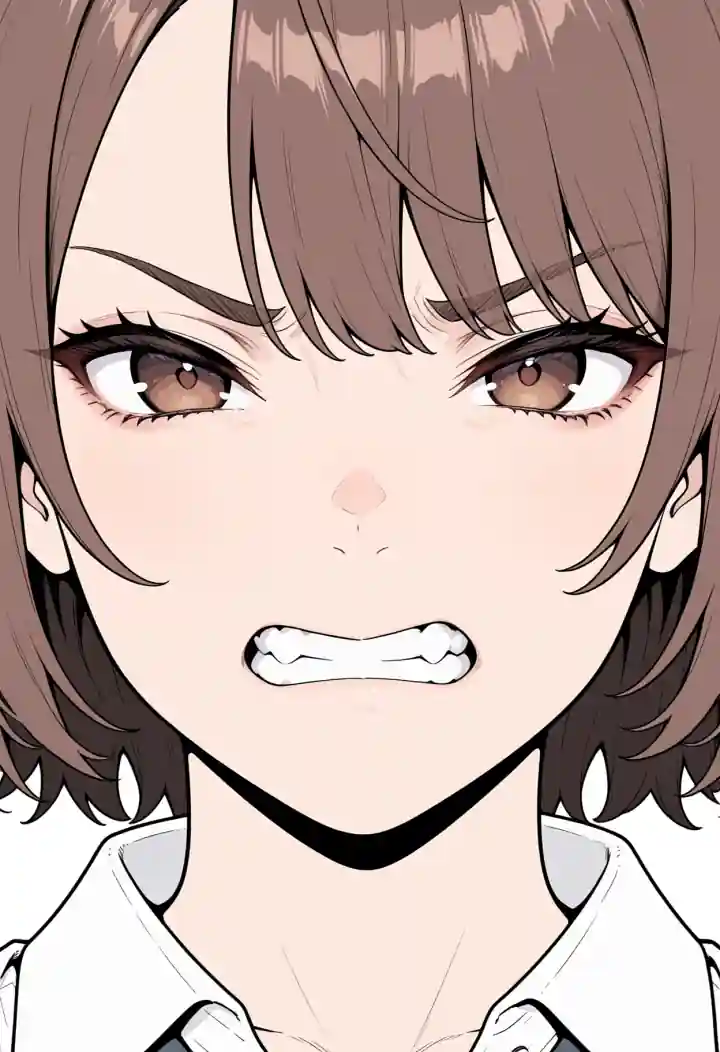 食いしばり（clenched teeth）