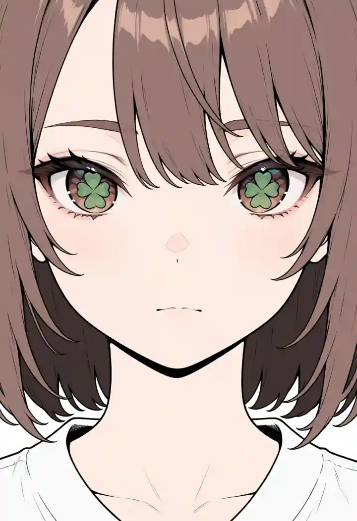 クローバー型の瞳孔（clover-shaped pupils）