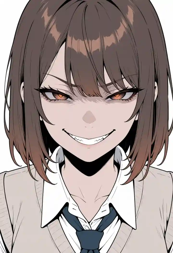 邪悪な笑み（evil smile）