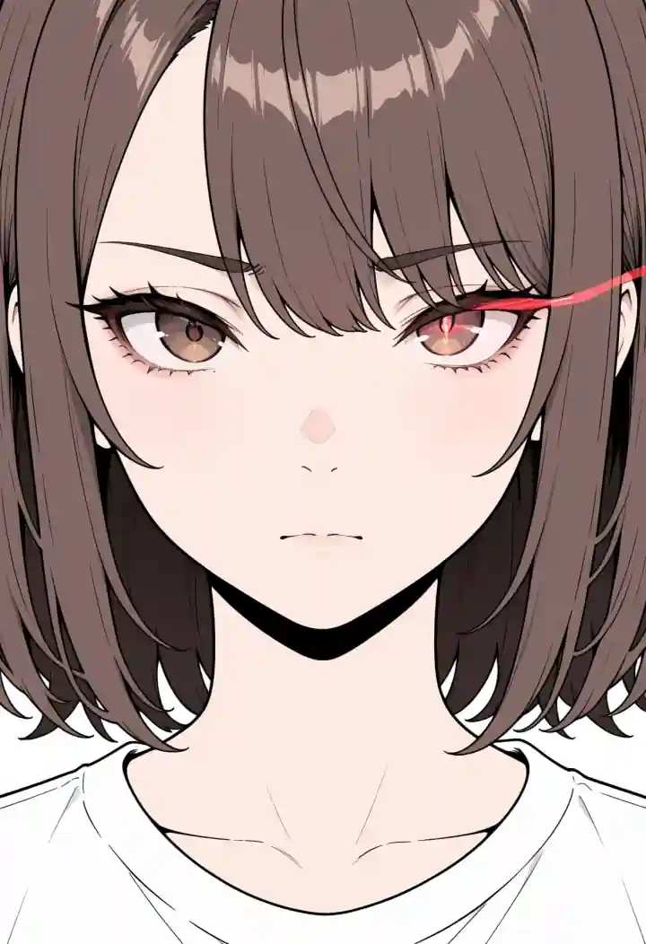 目の残像（eye trail）
