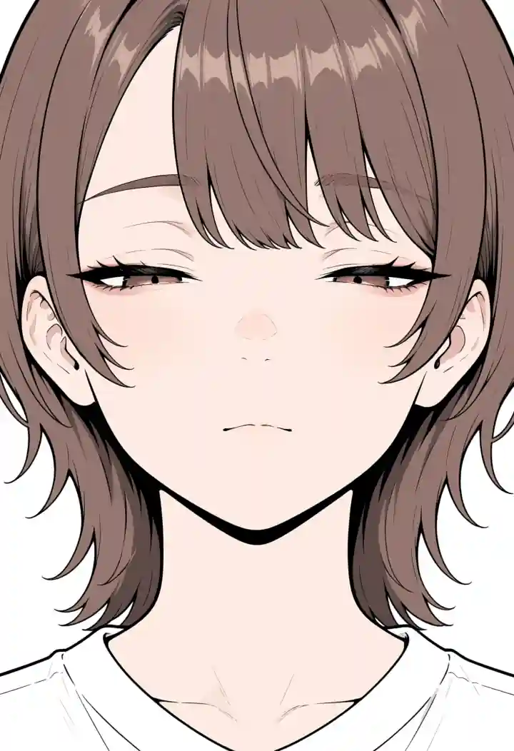 半目（half-closed eyes）