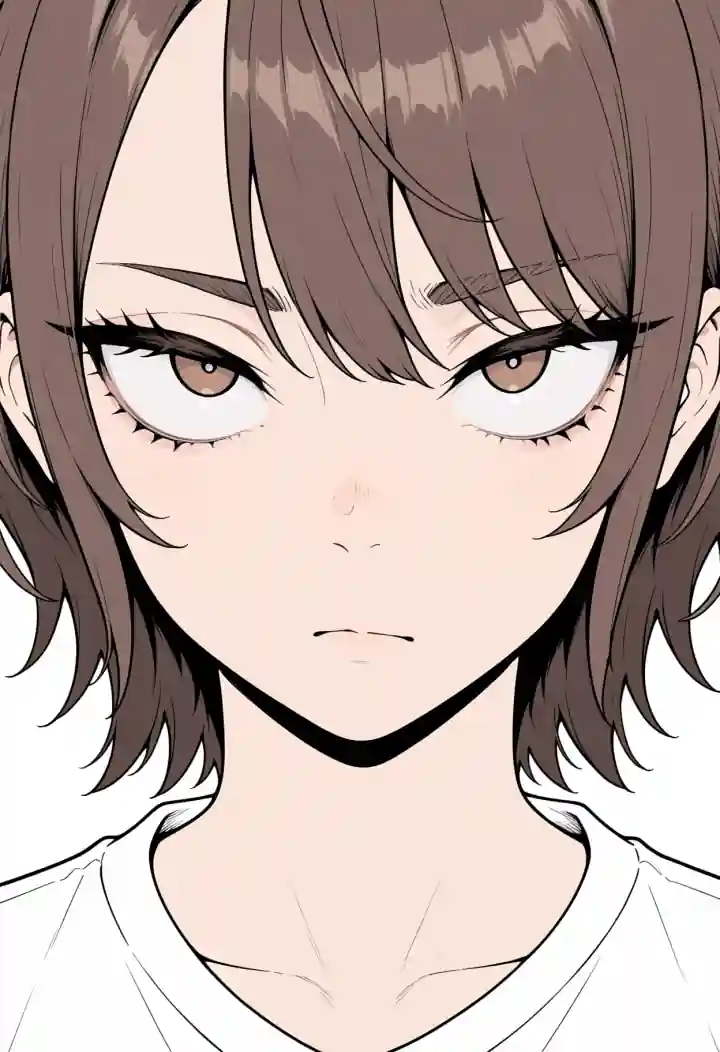 三白眼（sanpaku）