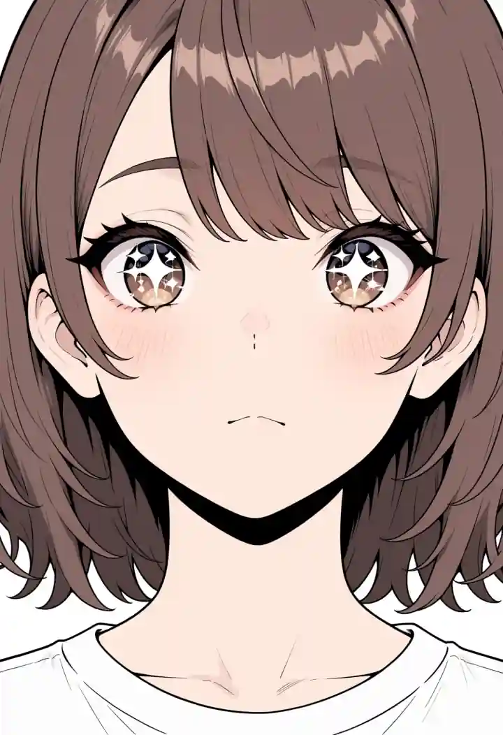 きらめく目（sparkling eyes）