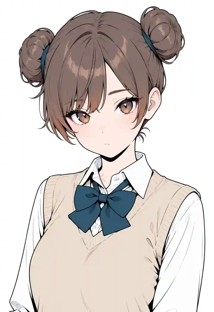 ダブルお団子（double bun）