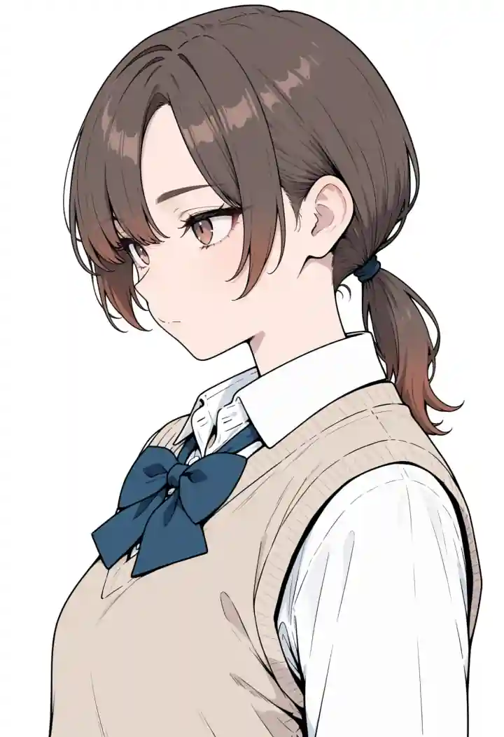 ローポニー（low ponytail）