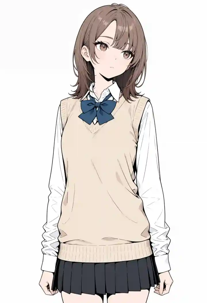 ミディアム（medium hair）