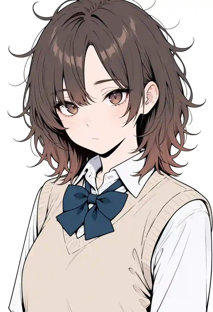 くせ毛・ボサボサ（messy hair）