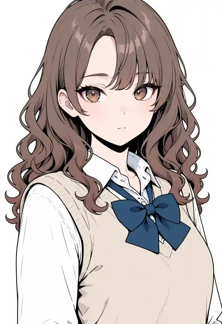 ウェーブ（wavy hair）