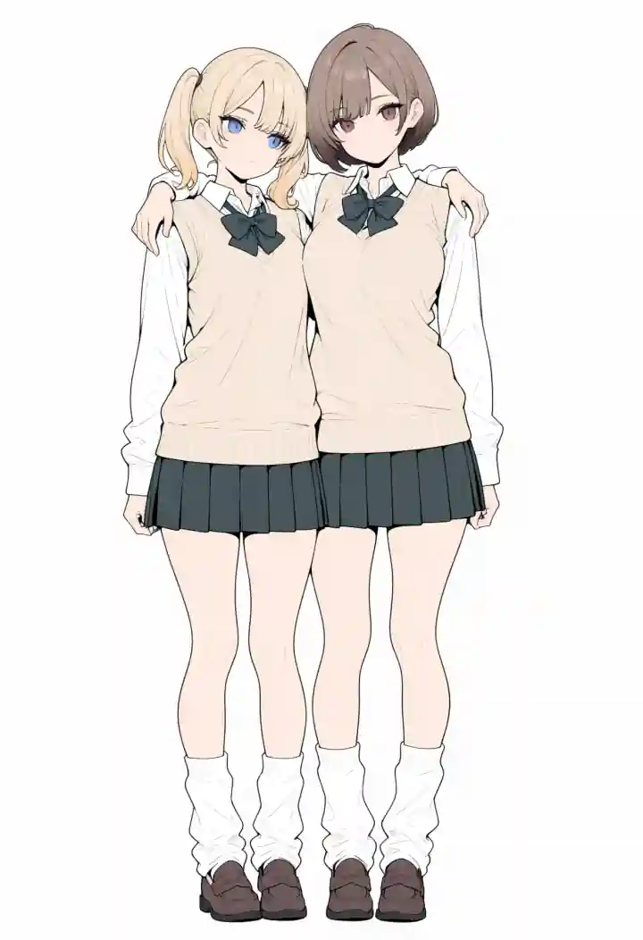 肩に腕を回す(arm around shoulder)