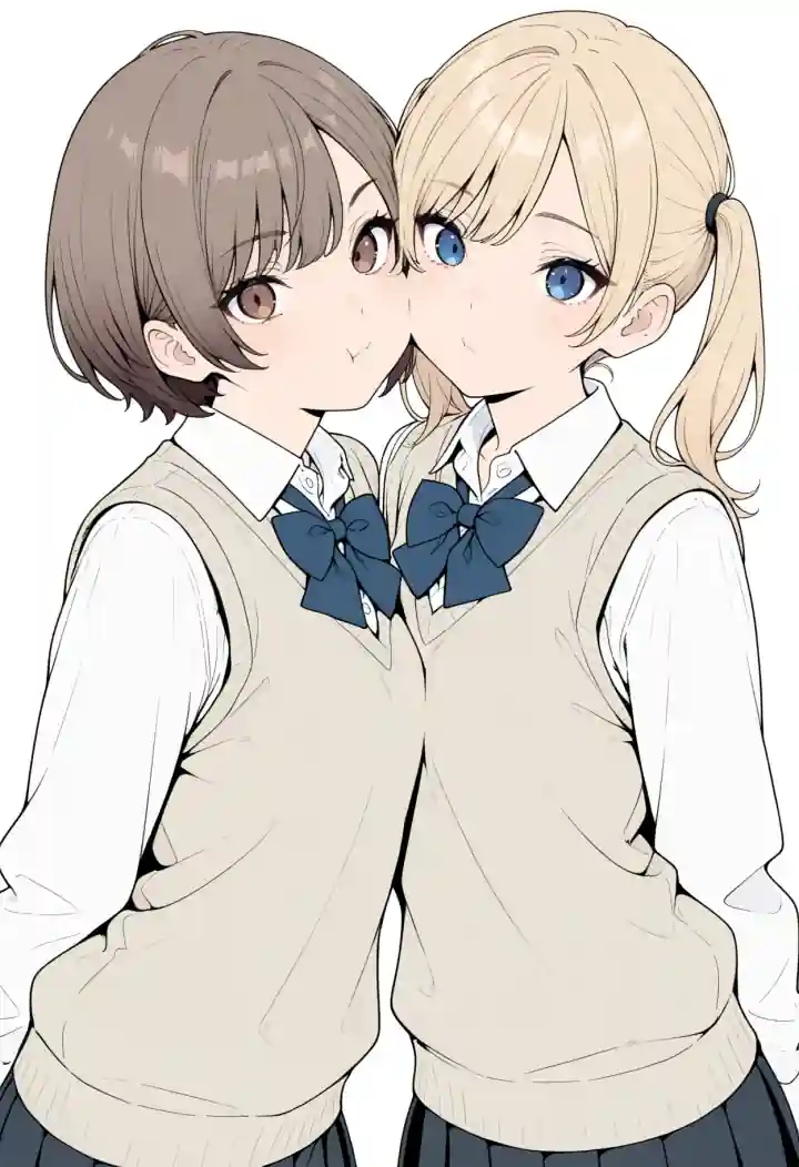 頬を寄せ合う(cheek-to-cheek)