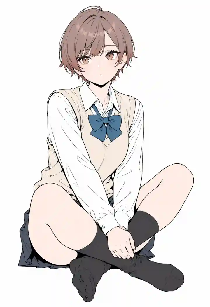 足首を組む（crossed ankles）