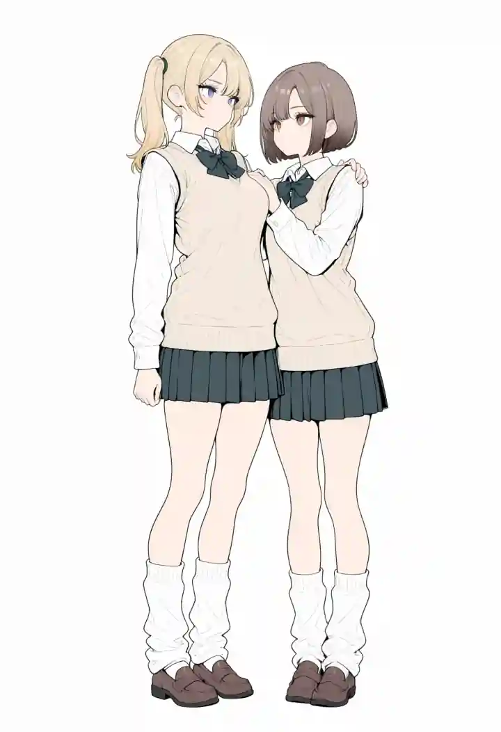 相手の肩に手を置く(hand on another's shoulder)