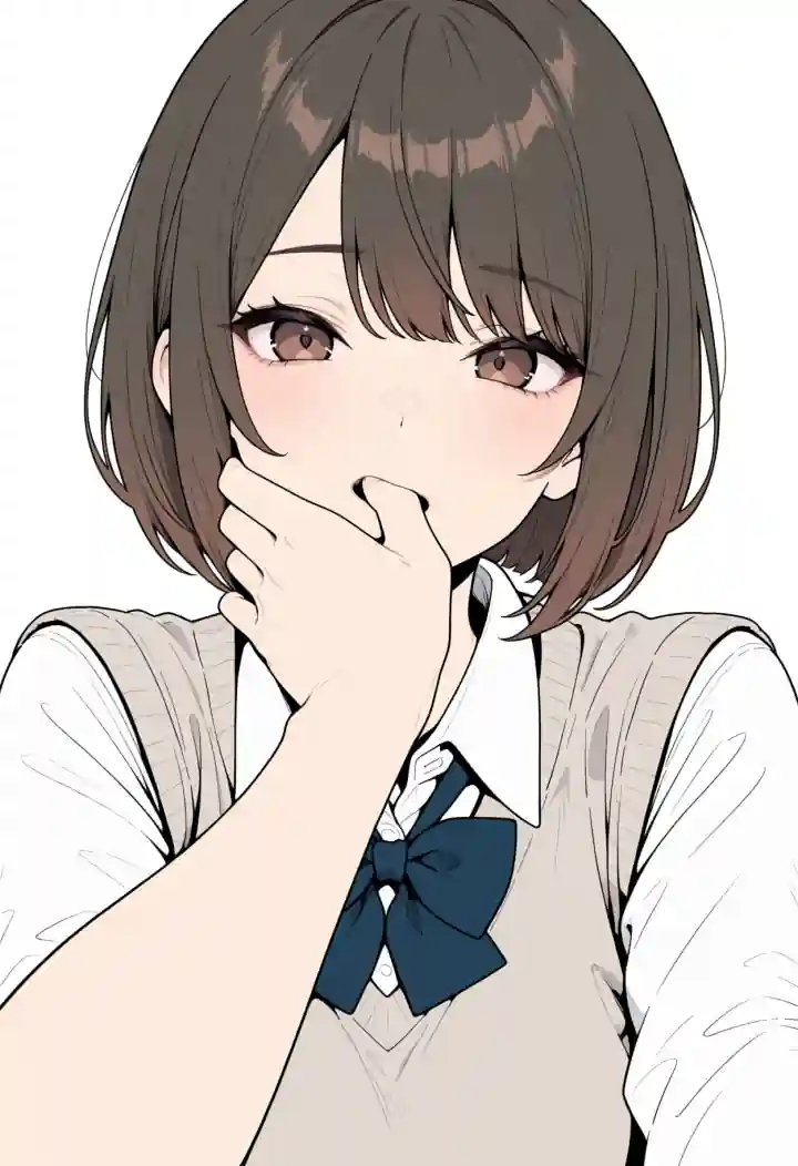 口をふさぐ(hand over another's mouth)