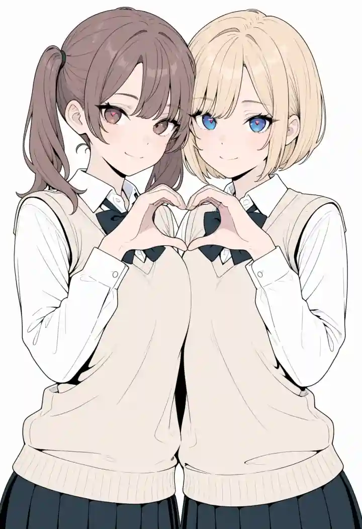 ふたりでハート(heart hands duo)