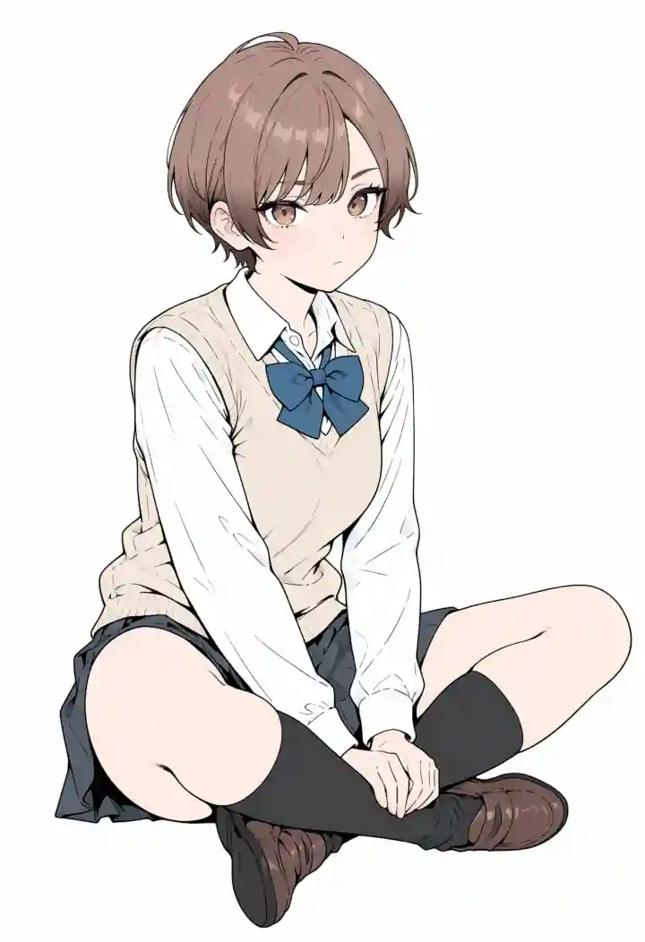 あぐら（indian style）