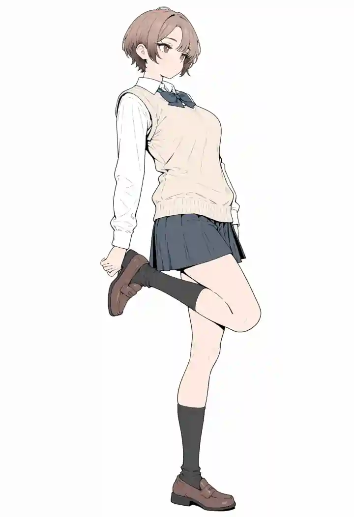 脚を上げる（leg up）