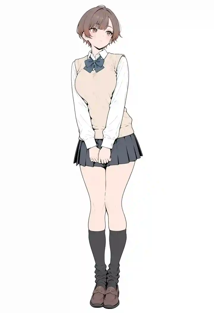 脚を揃える（legs together）
