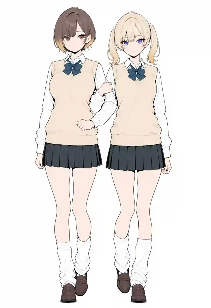 腕を組み合う(locked arms)