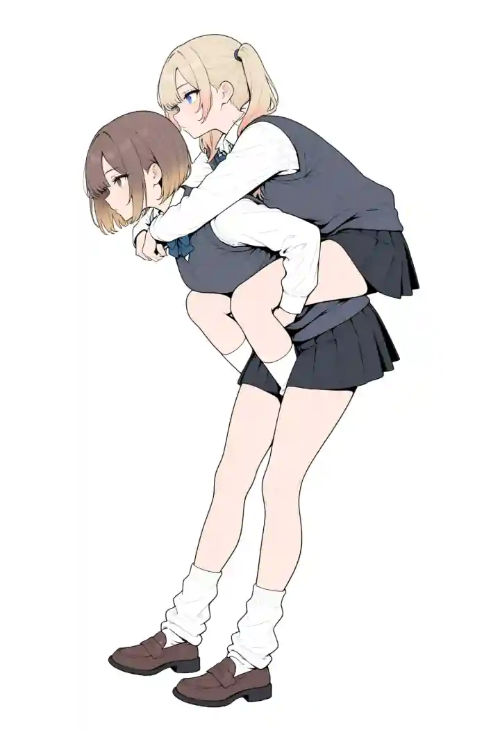 おんぶ(piggyback)