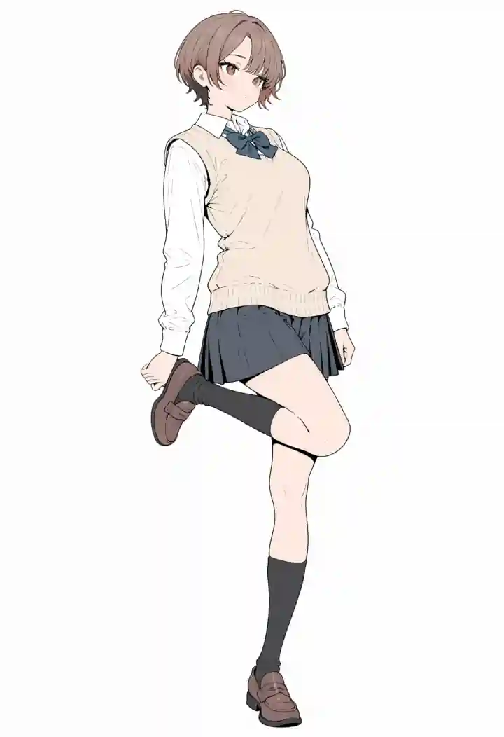 片足立ち（standing on one leg）