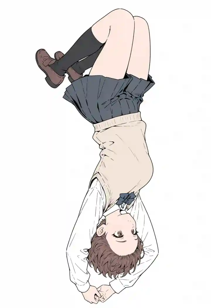 逆さま（upside-down）