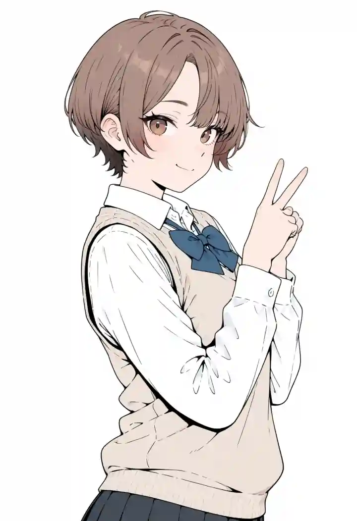 ピースサイン（v）