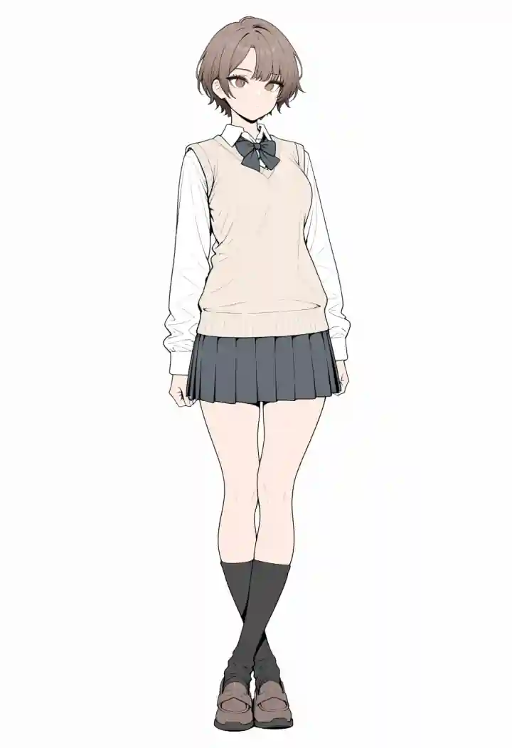 足を組む（立ち）（watson cross）